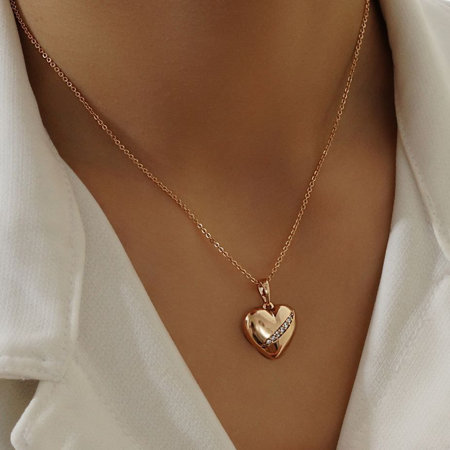 سفارش خرید و قیمت آویز قلب ژوپینگ - Xuping-Heart-Pendant