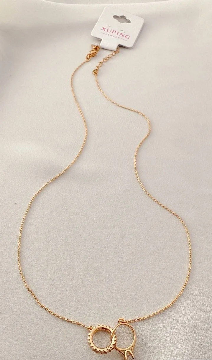 گردنبند ژوپینگ انگشتر و رینگ